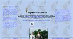 Desktop Screenshot of leighthousekennels.com